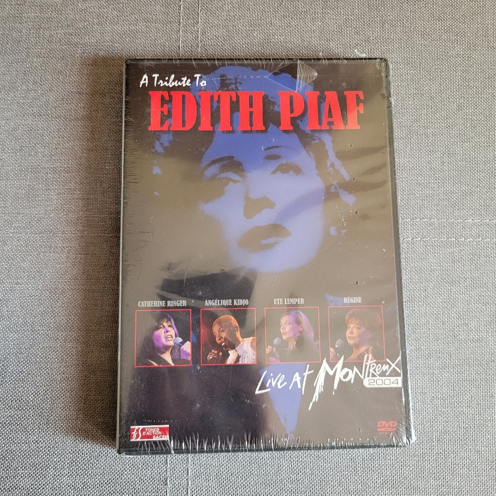 Edith Piaf: A Tribute To Edith Piaf: Live At Montreux 2004, BRAND NEW SEALED DVD